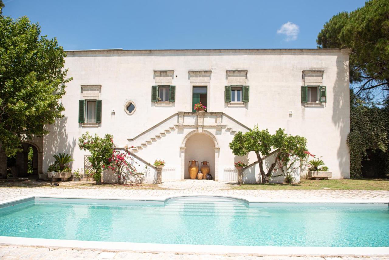 Villa Encantamiento - Dimora Gelsomino - Masseria Storica Nel Cuore Della Puglia Con Piscina Latiano Extérieur photo